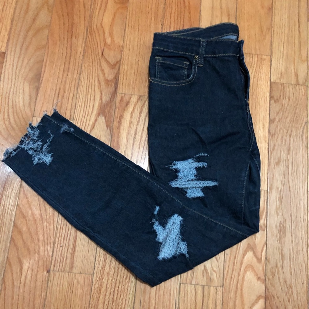 Forever 21 Ripped Jeans